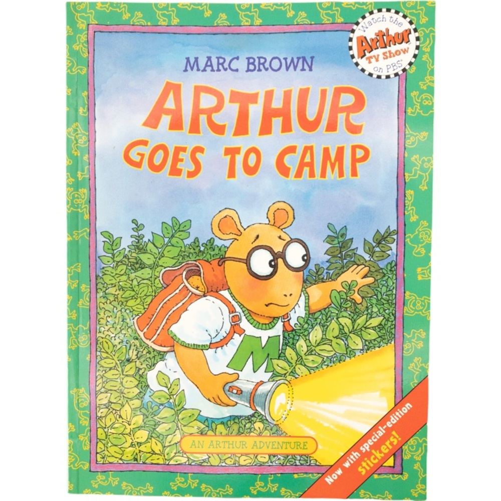 3/$12 Arthur Goes to Camp by Marc Brown Paperback book